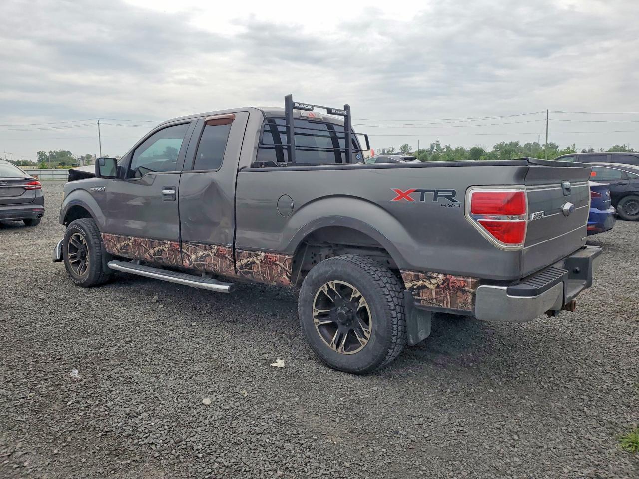 2011 Ford F150 Super Cab Gray vin: 1FTFX1EF2BFA66946