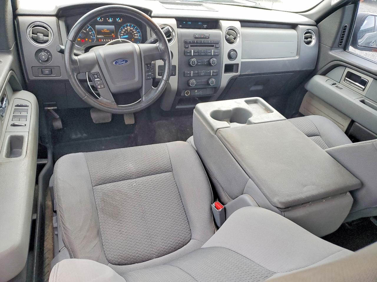 2011 Ford F150 Super Cab Gray vin: 1FTFX1EF2BFA66946