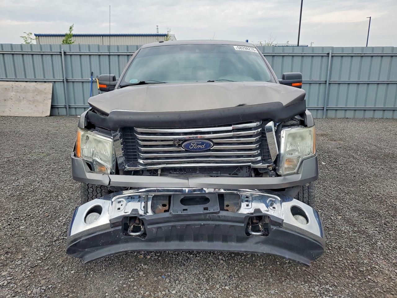 2011 Ford F150 Super Cab Gray vin: 1FTFX1EF2BFA66946