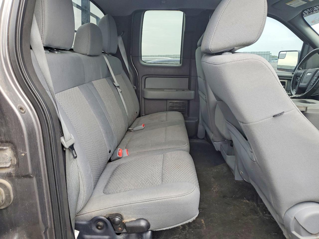 2011 Ford F150 Super Cab Gray vin: 1FTFX1EF2BFA66946