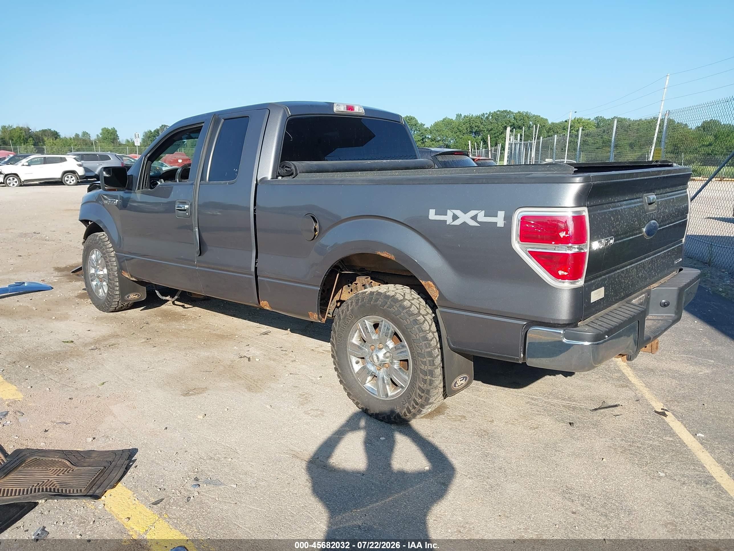 2011 Ford F-150 Xlt Gray vin: 1FTFX1EF2BFA71273