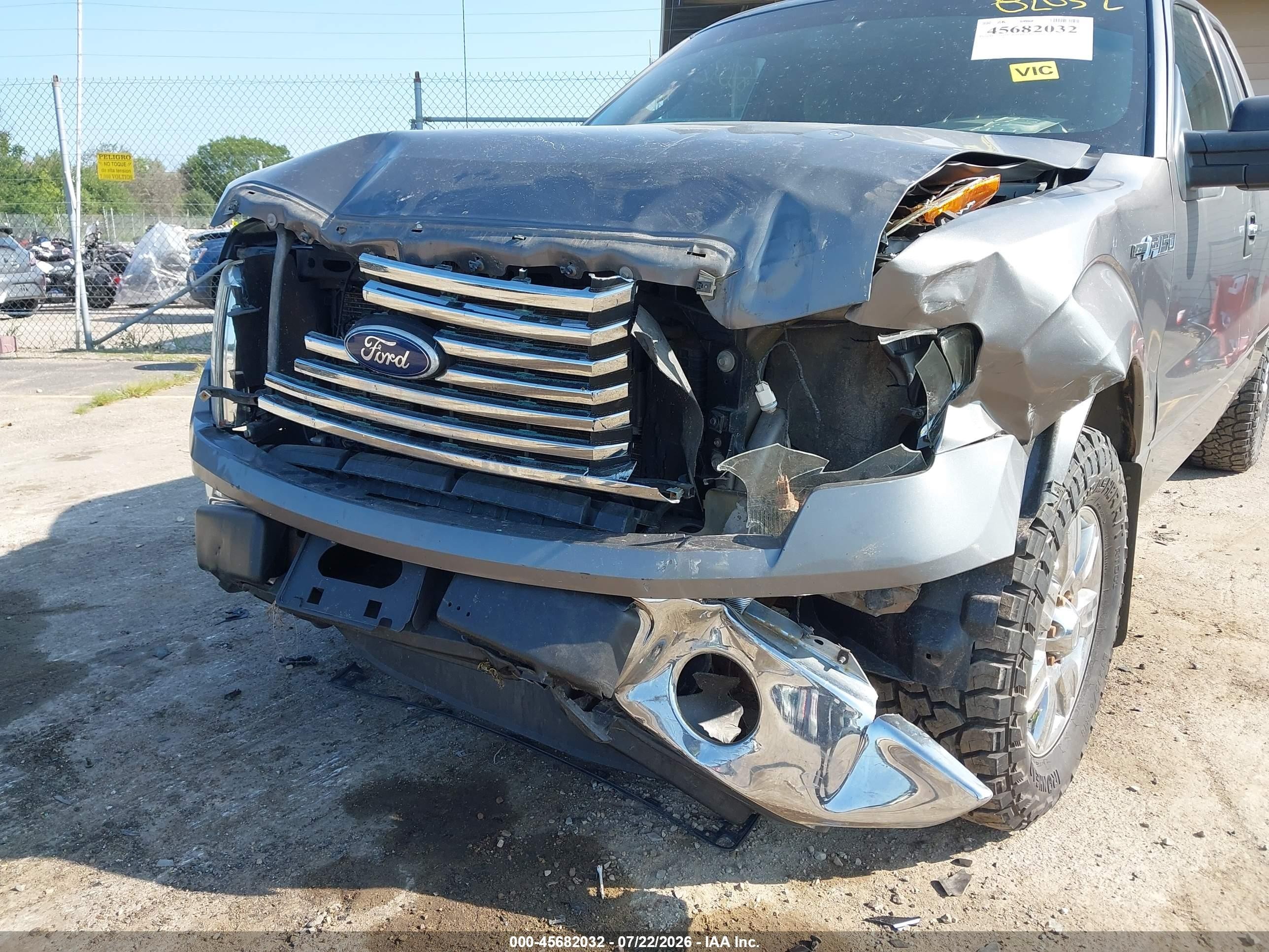 2011 Ford F-150 Xlt Gray vin: 1FTFX1EF2BFA71273