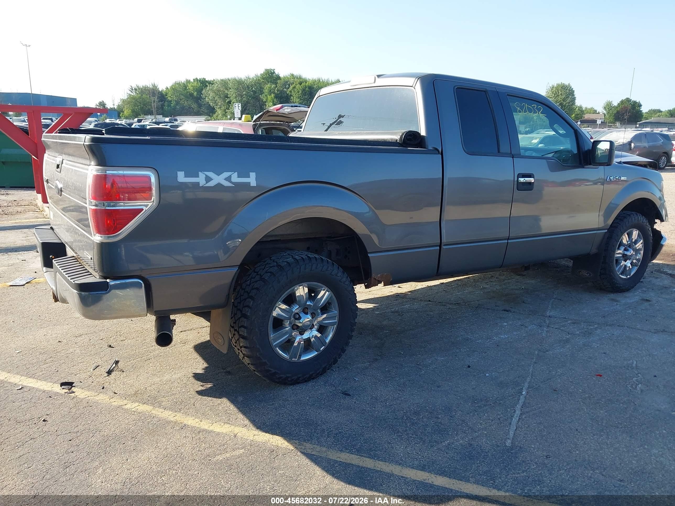 2011 Ford F-150 Xlt Gray vin: 1FTFX1EF2BFA71273