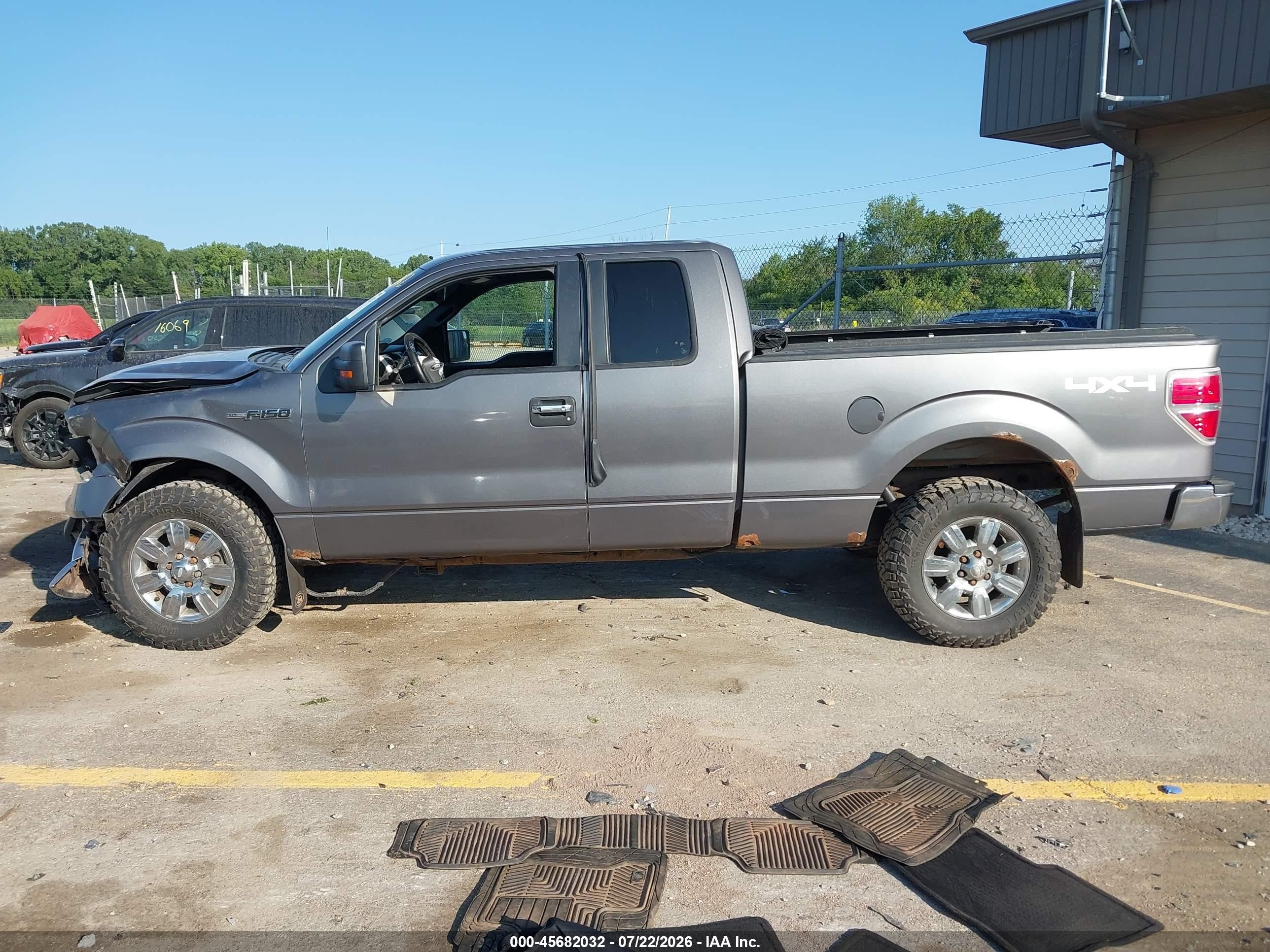2011 Ford F-150 Xlt Gray vin: 1FTFX1EF2BFA71273