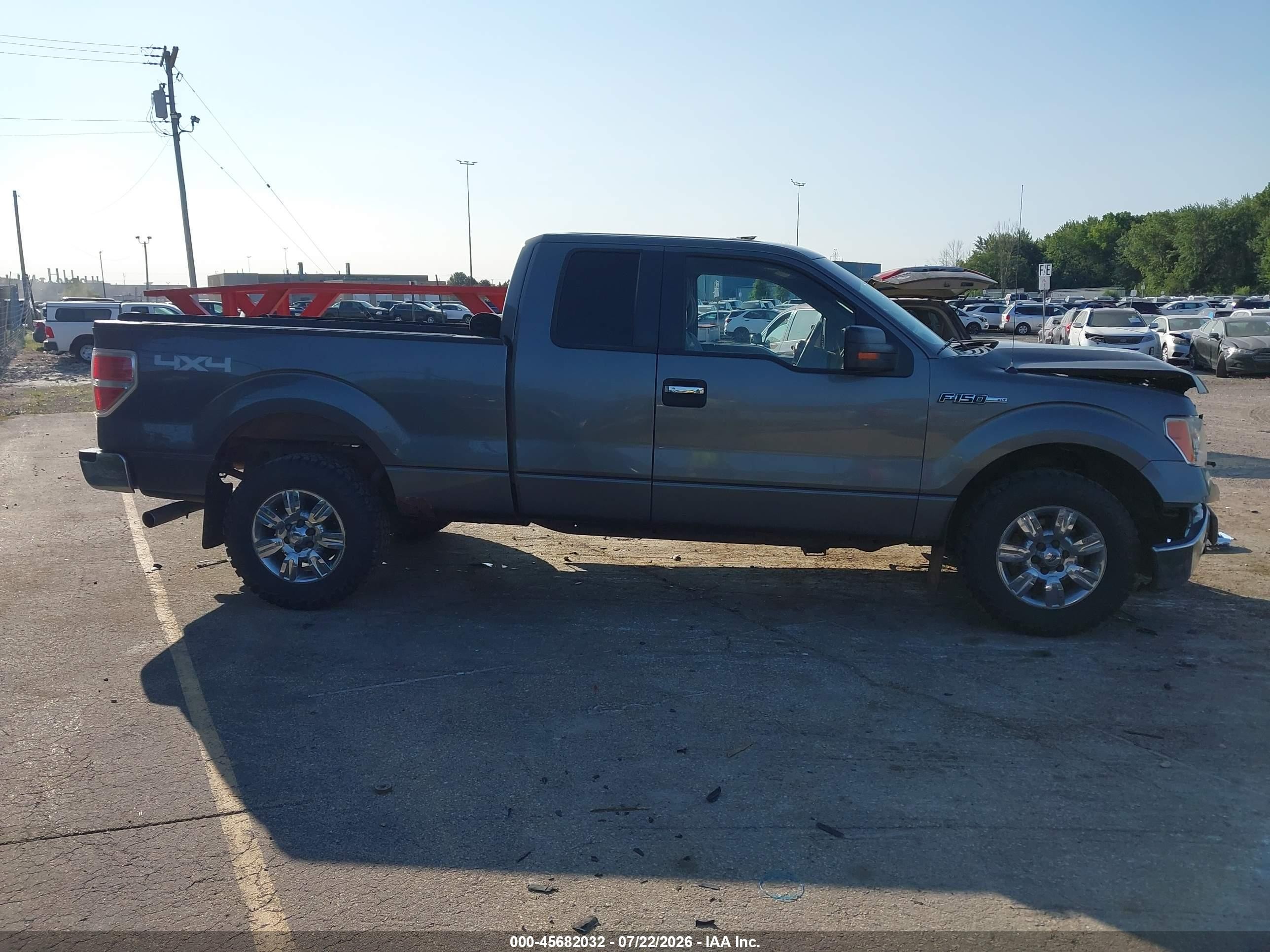 2011 Ford F-150 Xlt Gray vin: 1FTFX1EF2BFA71273