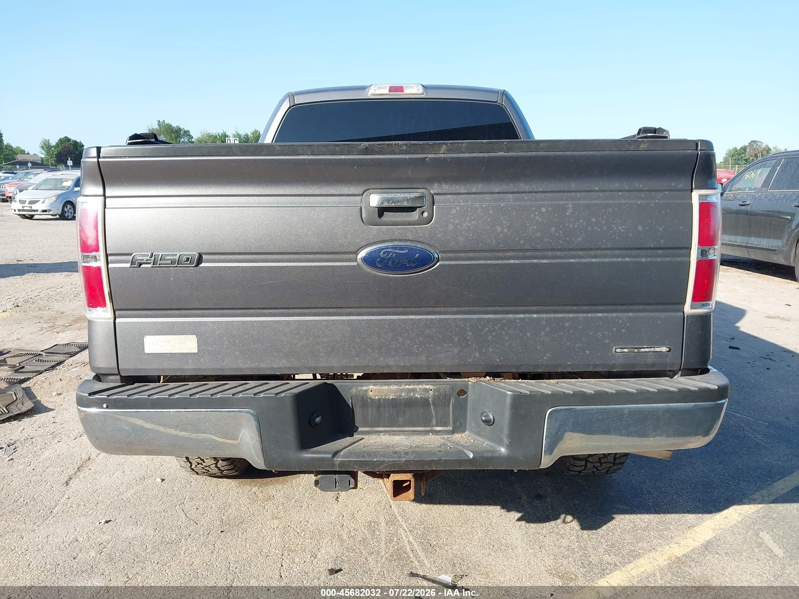 2011 Ford F-150 Xlt Gray vin: 1FTFX1EF2BFA71273