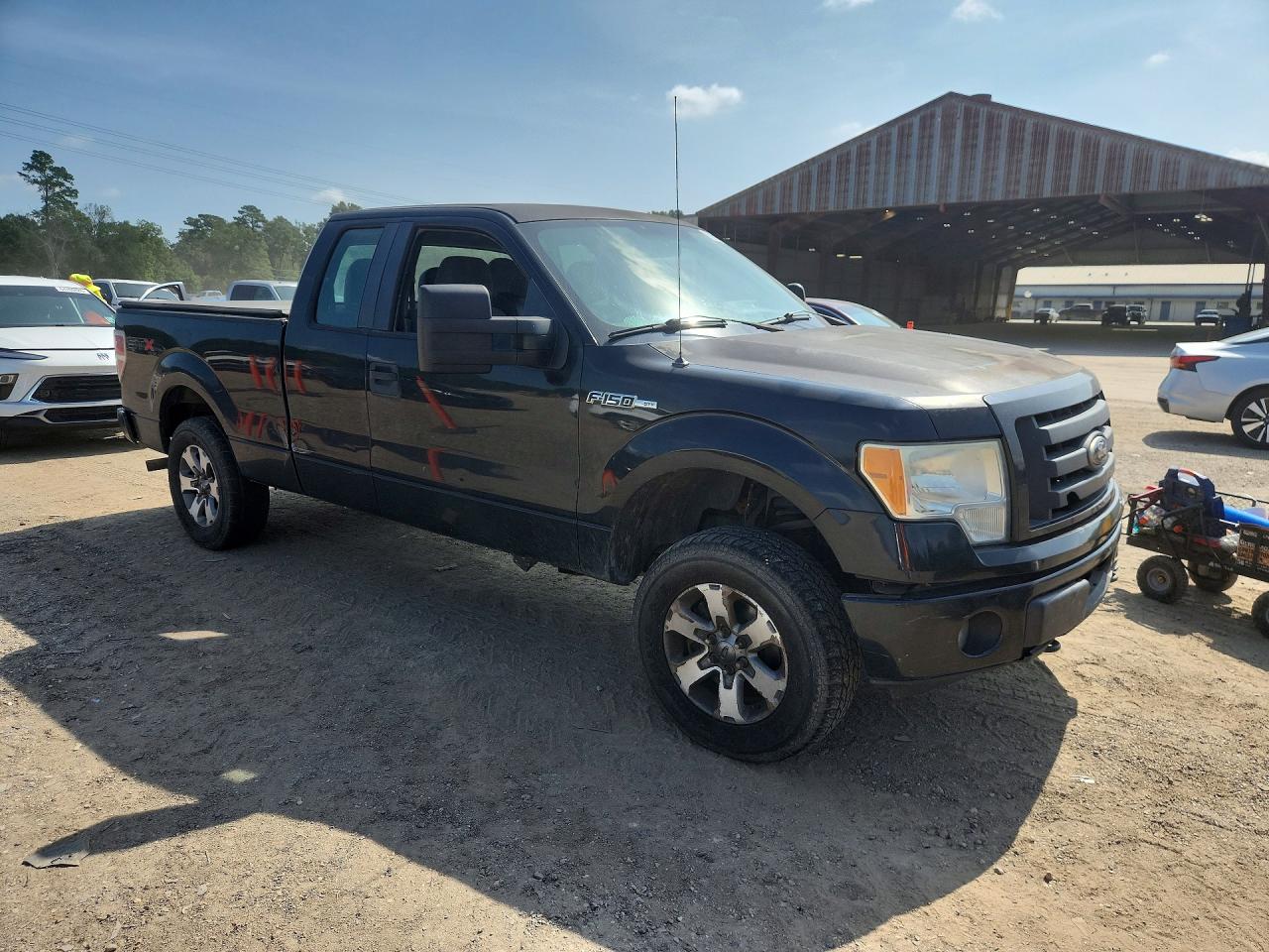 2011 Ford F150 Super Cab Black vin: 1FTFX1EF2BFA94116