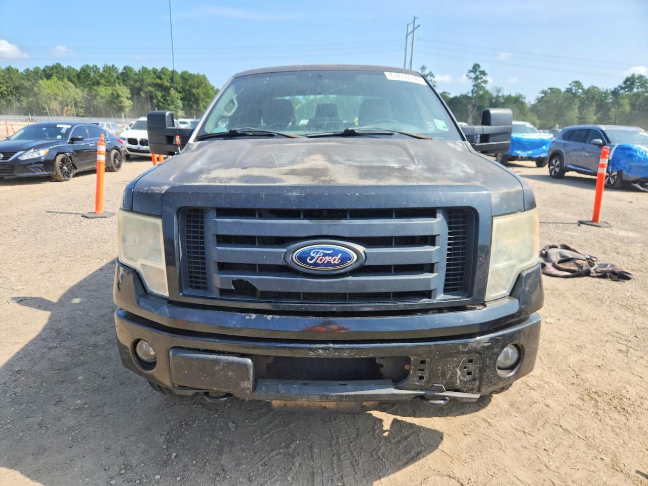 2011 Ford F150 Super Cab Black vin: 1FTFX1EF2BFA94116