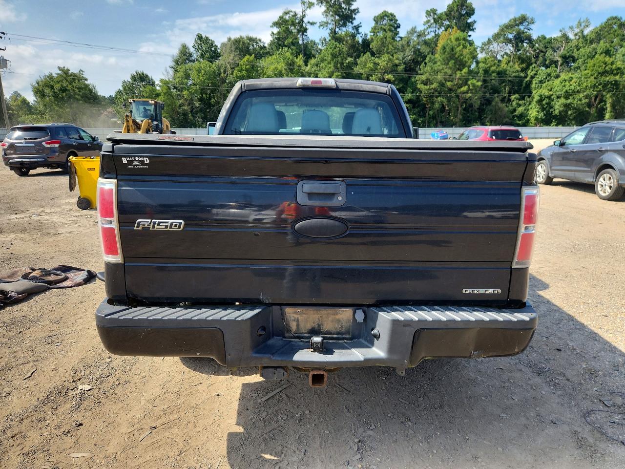 2011 Ford F150 Super Cab Black vin: 1FTFX1EF2BFA94116