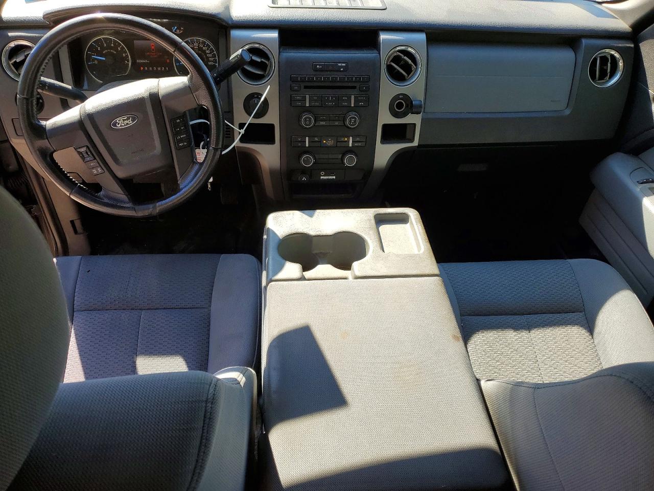 2011 Ford F150 Super Cab Gray vin: 1FTFX1EF2BFB74564