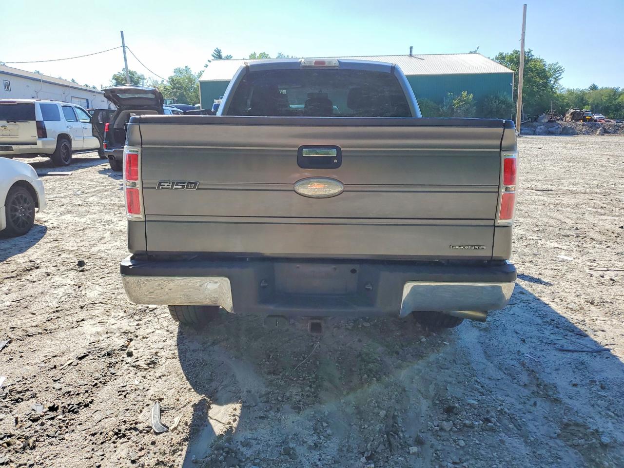 2011 Ford F150 Super Cab Gray vin: 1FTFX1EF2BFB74564