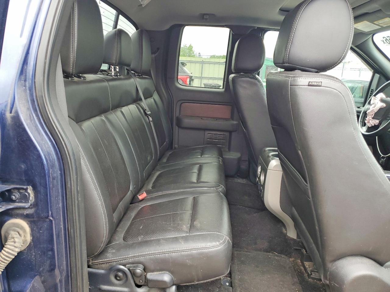 2012 Ford F150 Super Cab Blue vin: 1FTFX1EF2CFA17165