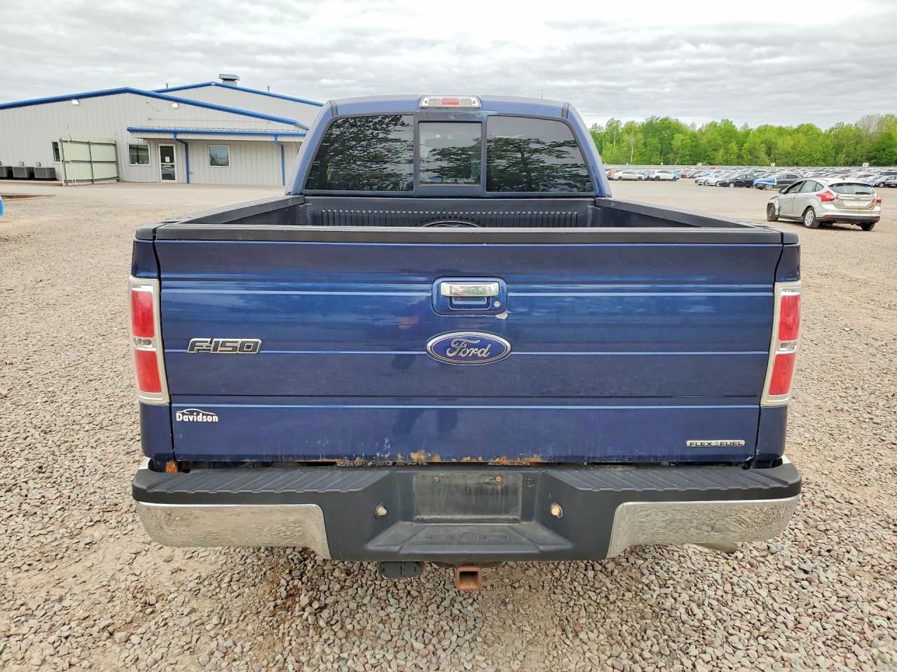 2012 Ford F150 Super Cab Blue vin: 1FTFX1EF2CFA17165
