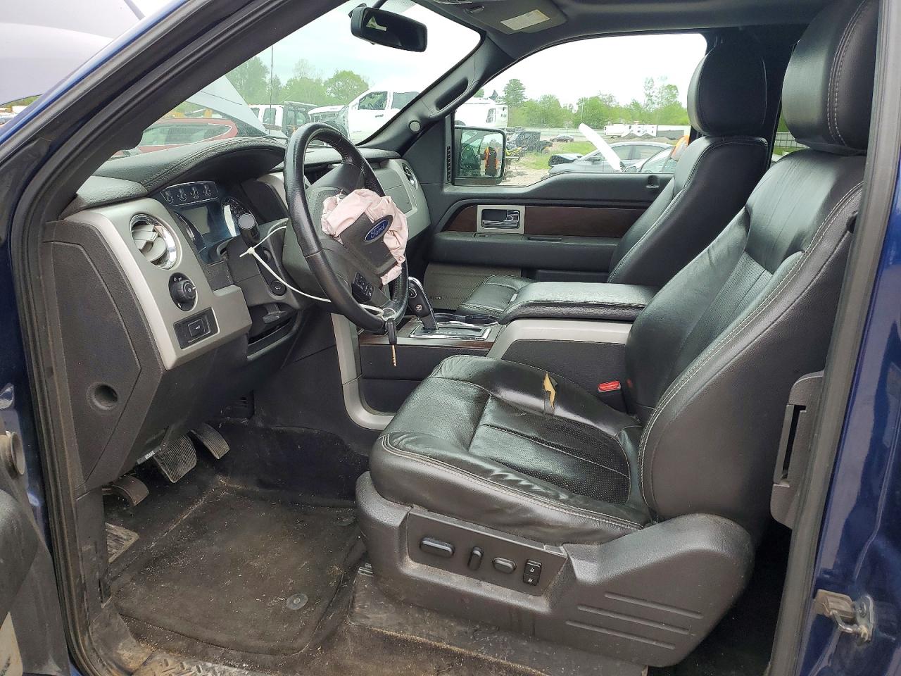 2012 Ford F150 Super Cab Blue vin: 1FTFX1EF2CFA17165