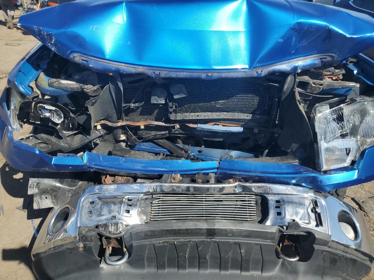 2012 Ford F150 Super Cab Blue vin: 1FTFX1EF2CFA39103