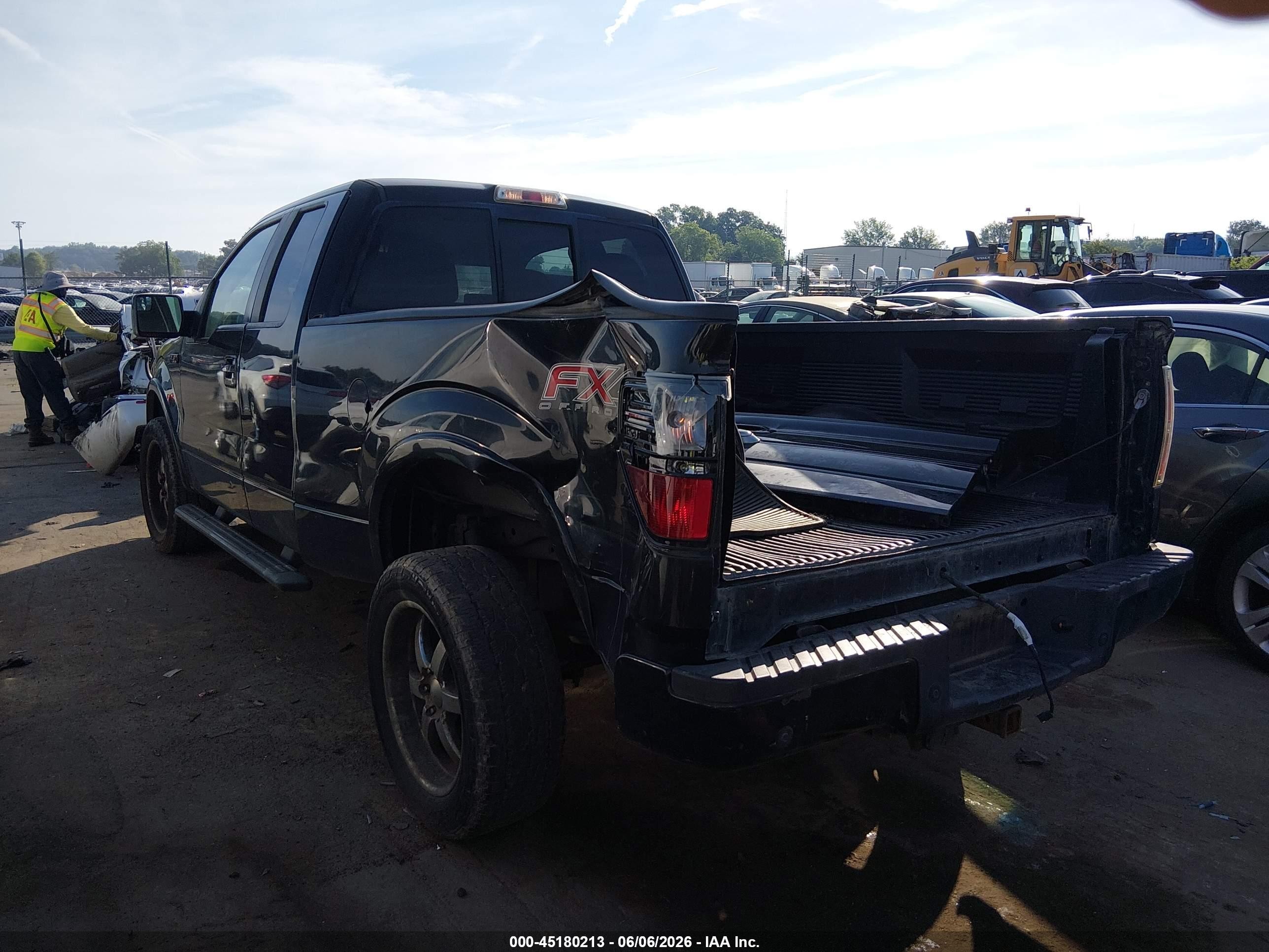 2012 Ford F-150 Fx4 Black vin: 1FTFX1EF2CFC29399