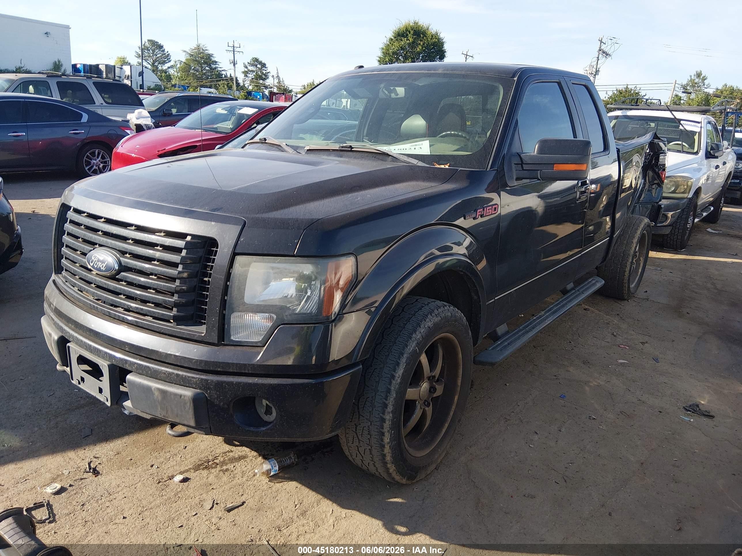 2012 Ford F-150 Fx4 Black vin: 1FTFX1EF2CFC29399