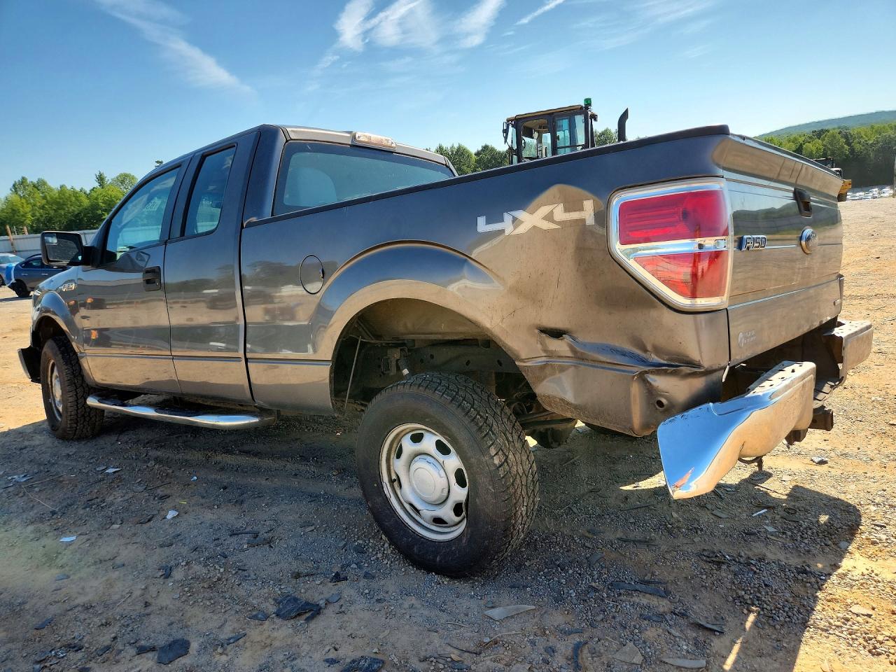 2013 Ford F150 Super Cab Gray vin: 1FTFX1EF2DFB26968