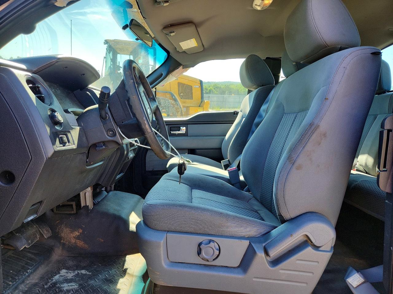 2013 Ford F150 Super Cab Gray vin: 1FTFX1EF2DFB26968