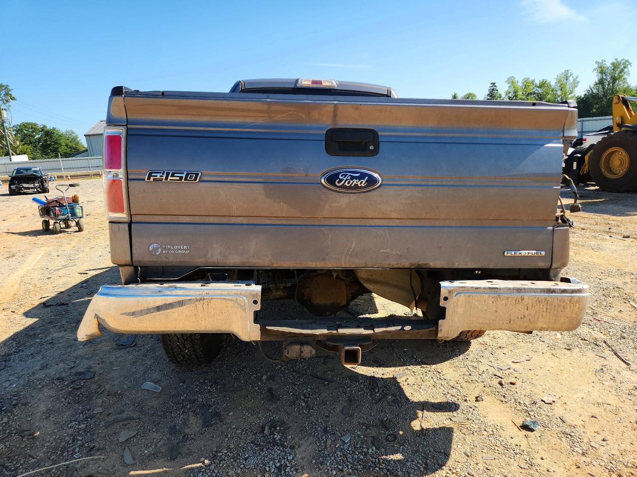 2013 Ford F150 Super Cab Gray vin: 1FTFX1EF2DFB26968