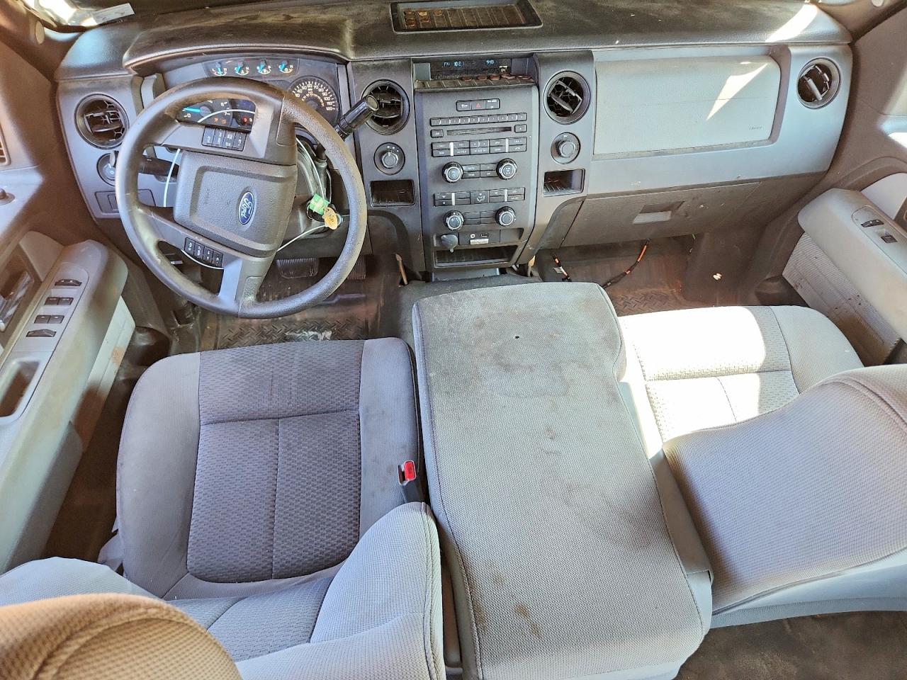 2013 Ford F150 Super Cab Gray vin: 1FTFX1EF2DFB26968