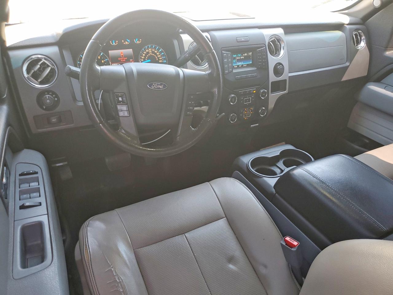 2013 Ford F150 Super Cab Gray vin: 1FTFX1EF2DFC13088