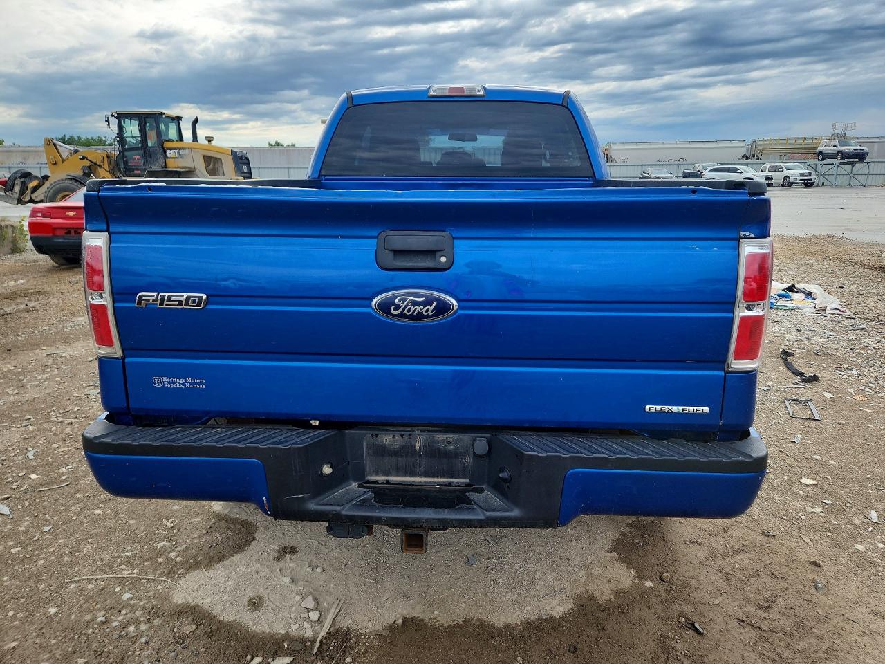 2013 Ford F150 Super Cab Blue vin: 1FTFX1EF2DFC34667