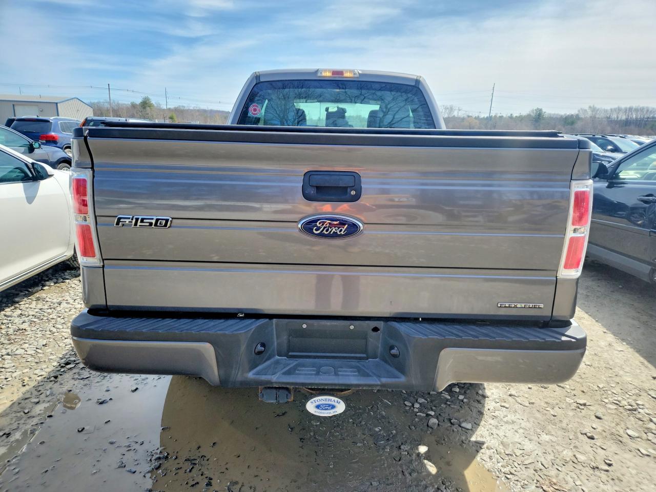 2013 Ford F150 Super Cab Gray vin: 1FTFX1EF2DFD34686