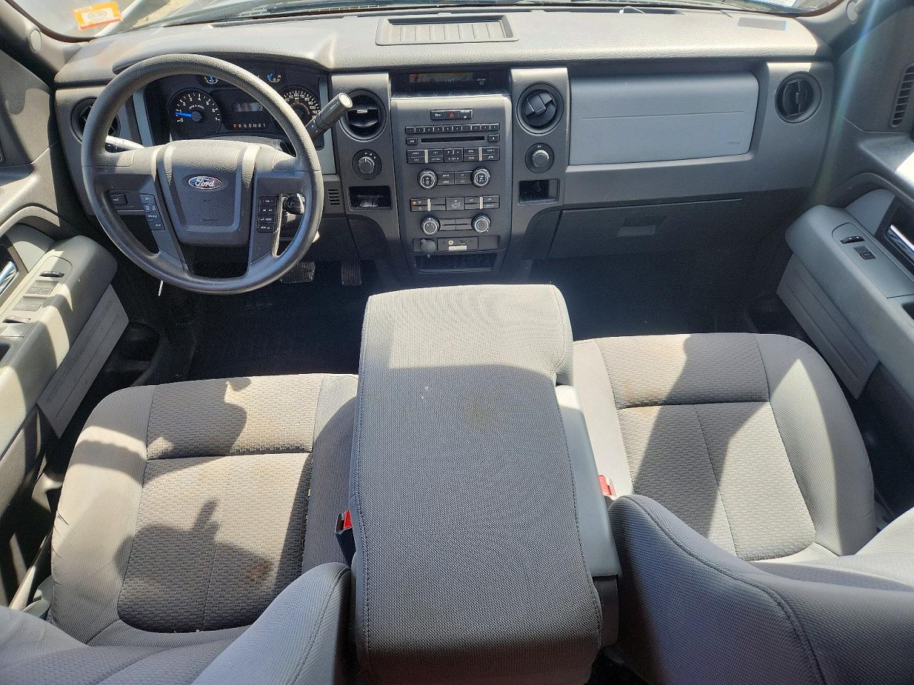 2013 Ford F150 Super Cab Gray vin: 1FTFX1EF2DFD34686