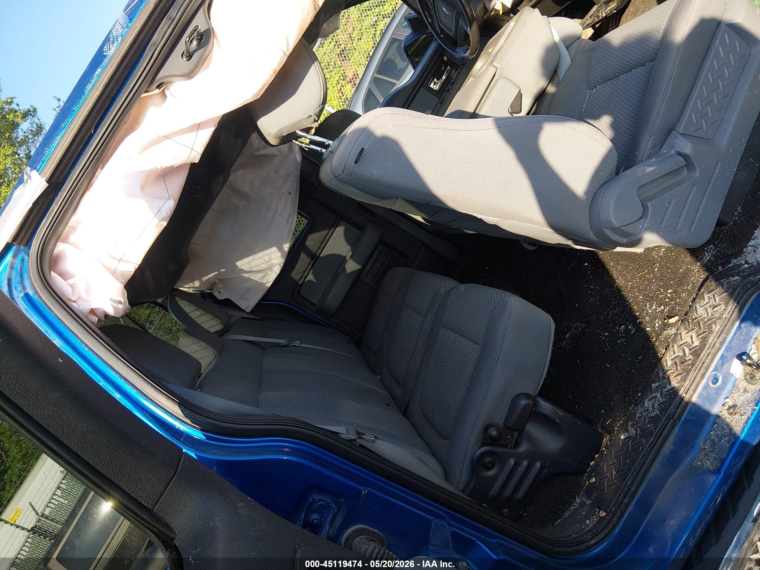2013 Ford F-150 Xlt Blue vin: 1FTFX1EF2DFD54601
