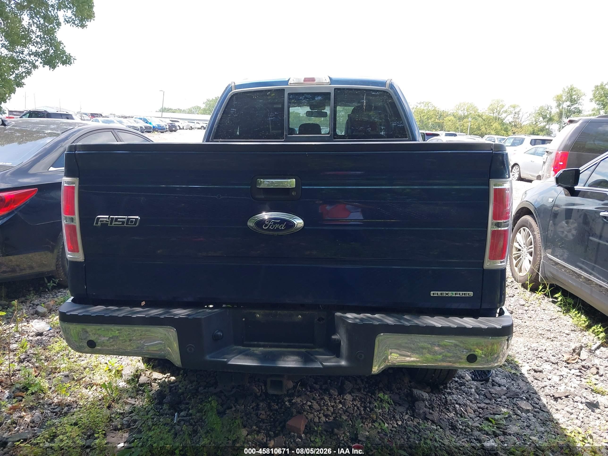 2014 Ford F-150 Xlt Blue vin: 1FTFX1EF2EFA68409
