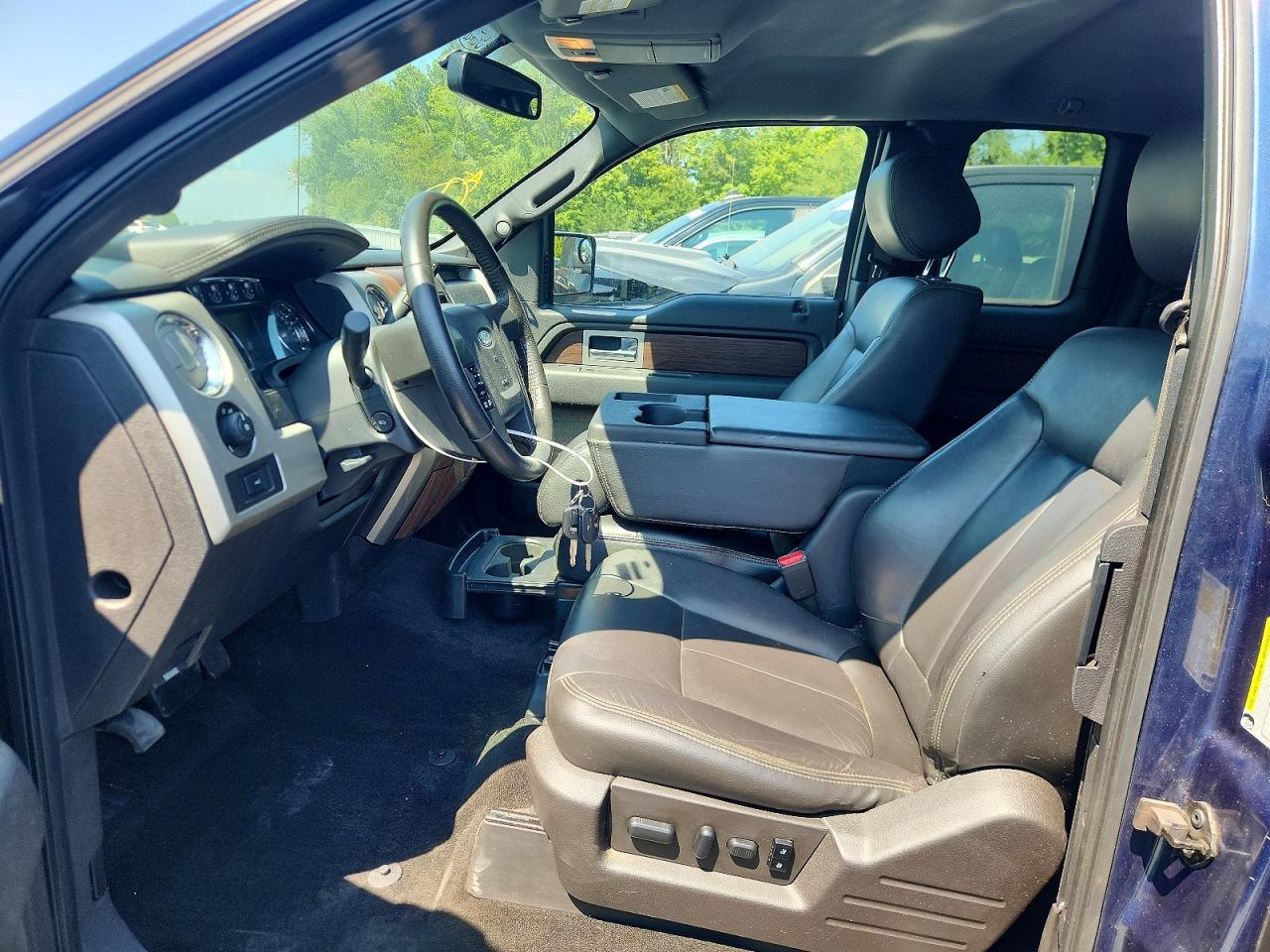 2014 Ford F150 Super Cab Blue vin: 1FTFX1EF2EKD79037