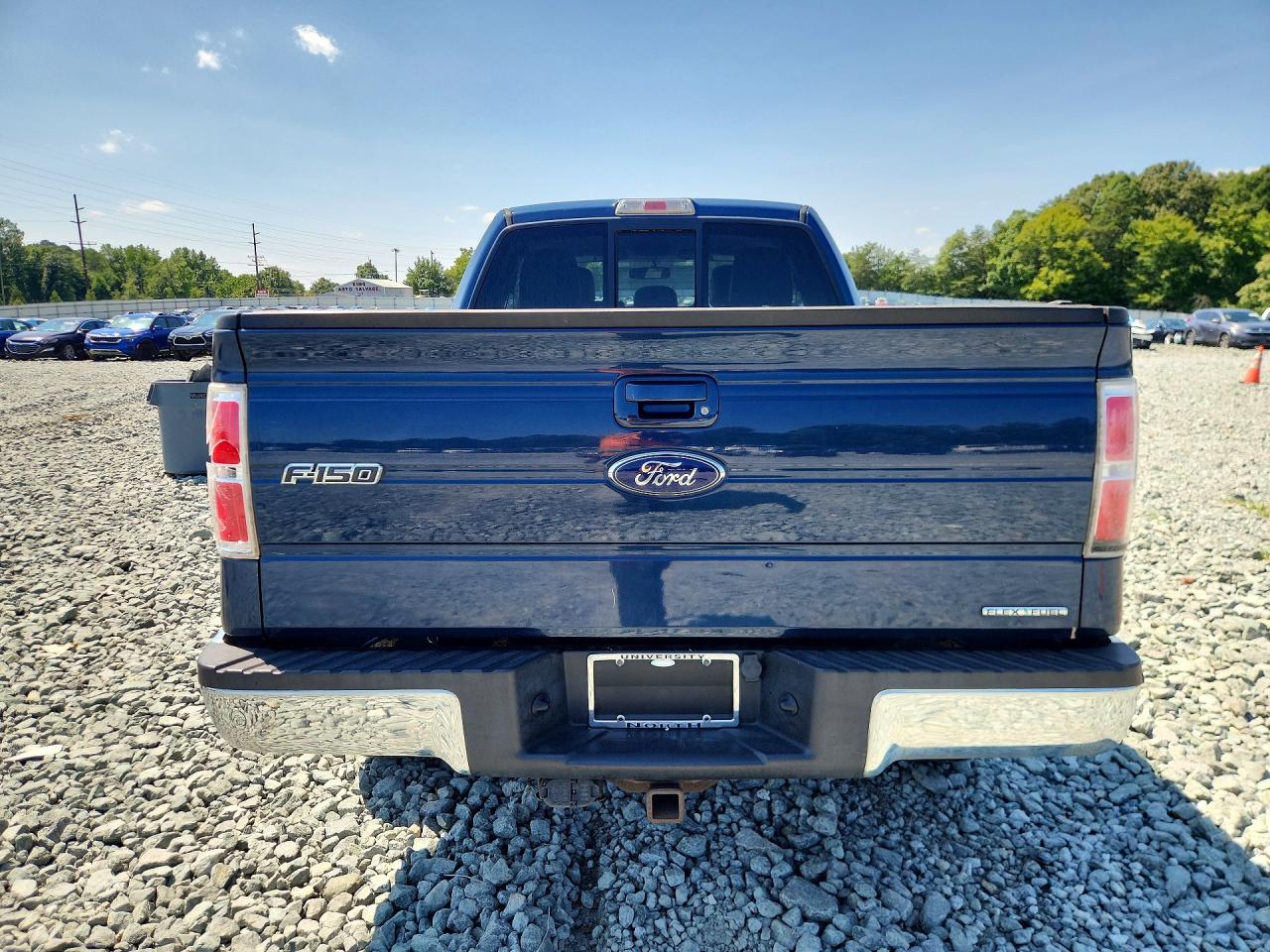 2014 Ford F150 Super Cab Blue vin: 1FTFX1EF2EKD79037