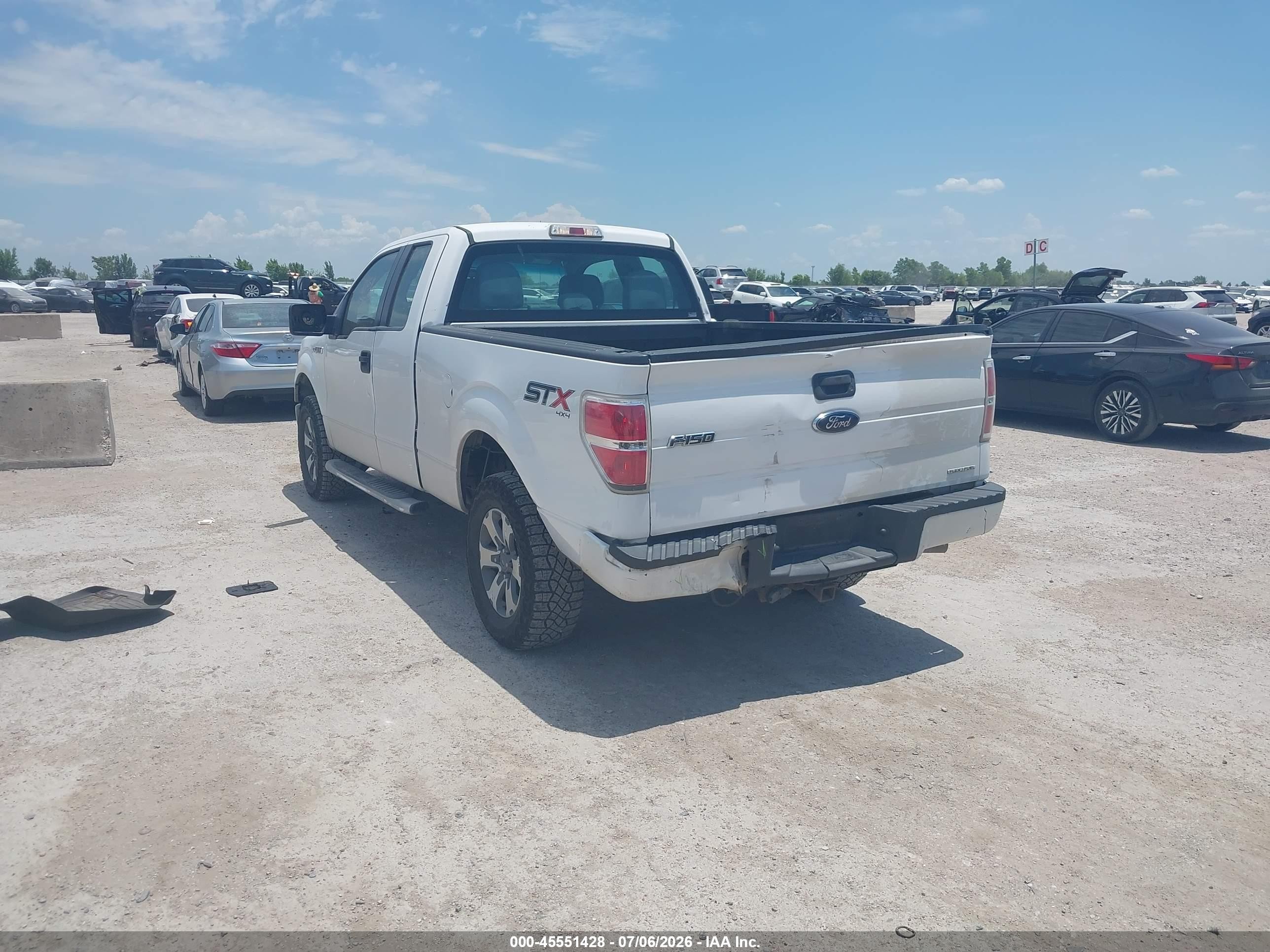 2014 Ford F-150 Fx4/lariat/stx/xl/xlt Белый vin: 1FTFX1EF2EKE31489