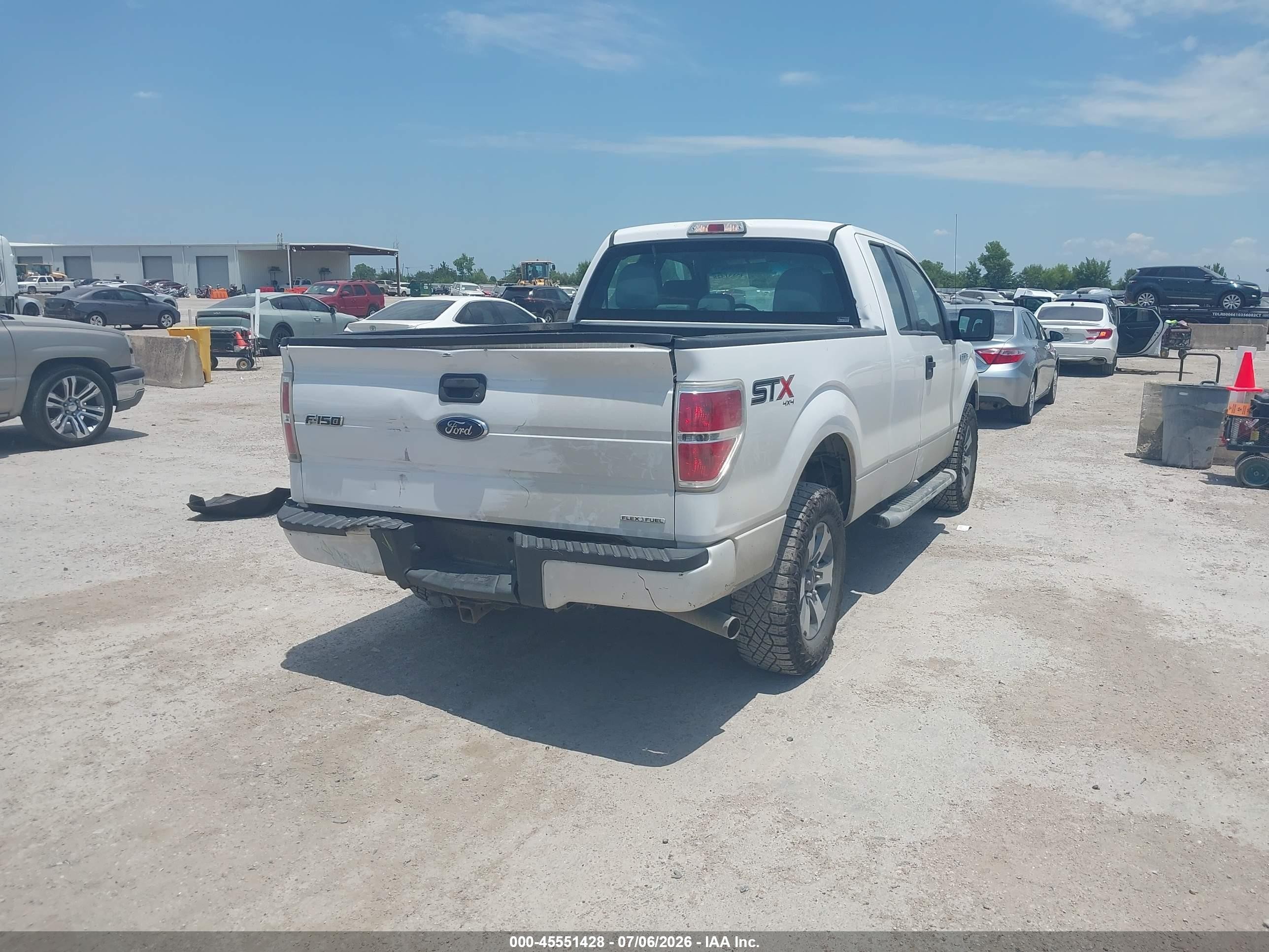 2014 Ford F-150 Fx4/lariat/stx/xl/xlt Белый vin: 1FTFX1EF2EKE31489