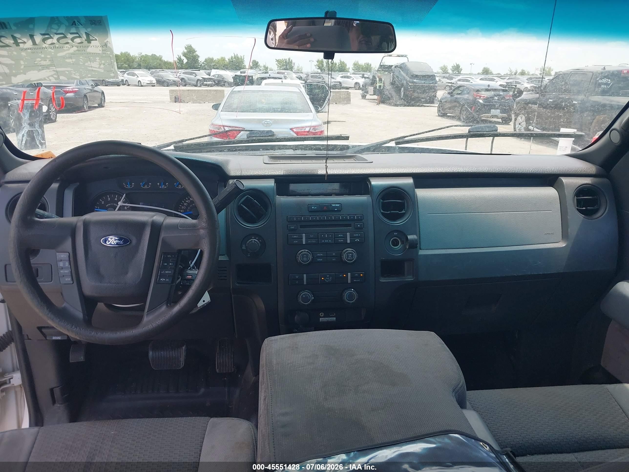 2014 Ford F-150 Fx4/lariat/stx/xl/xlt Белый vin: 1FTFX1EF2EKE31489