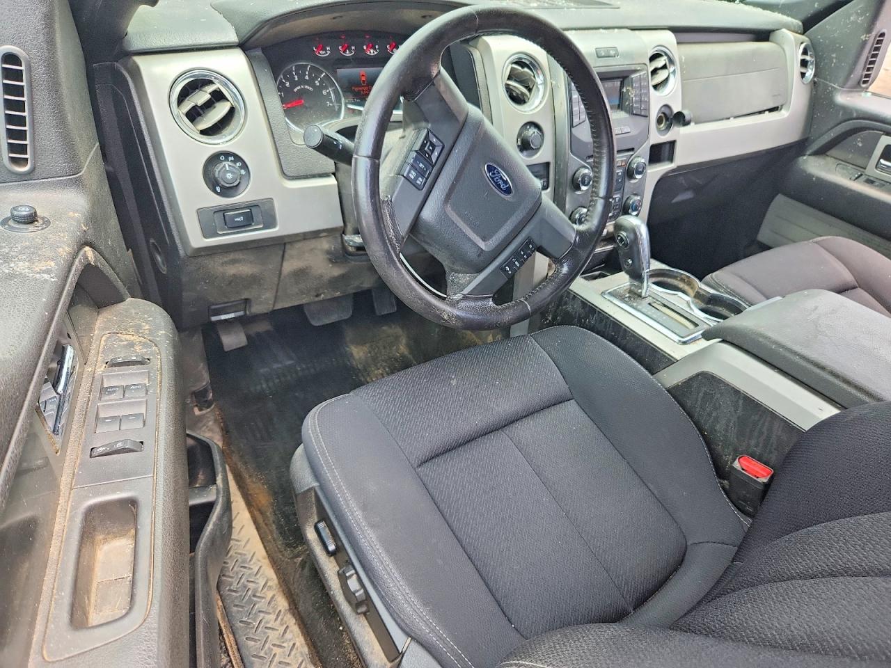 2014 Ford F150 Super Cab Black vin: 1FTFX1EF2EKE66632