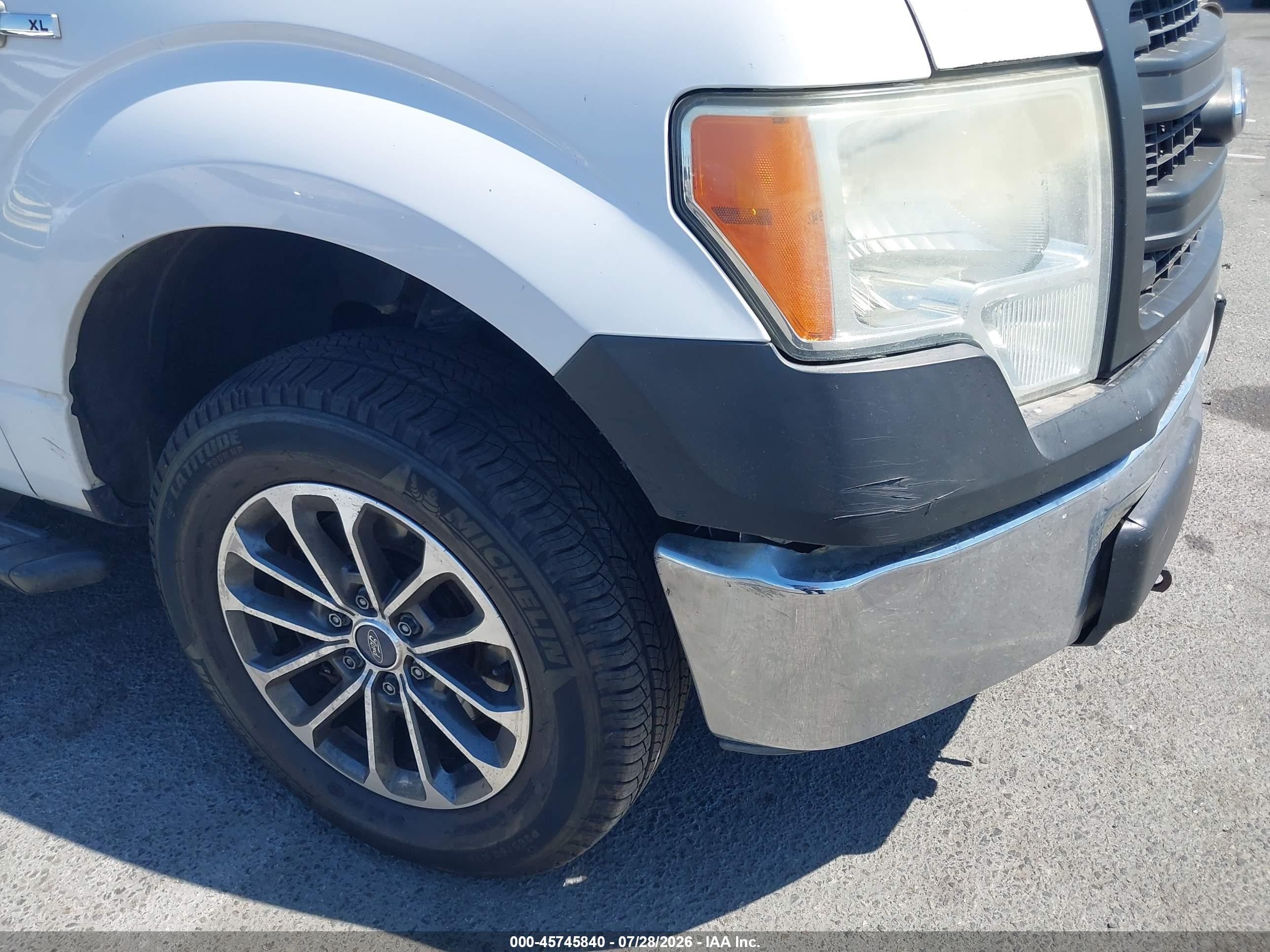2014 Ford F-150 Xl Белый vin: 1FTFX1EF2EKF39773