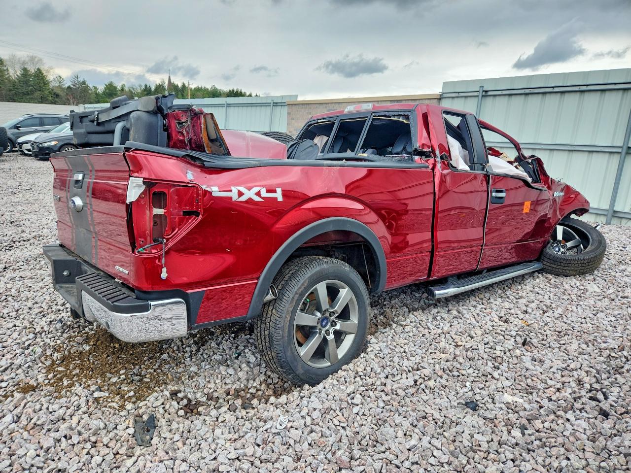 2014 Ford F150 Red vin: 1FTSX1EF7EAG03441