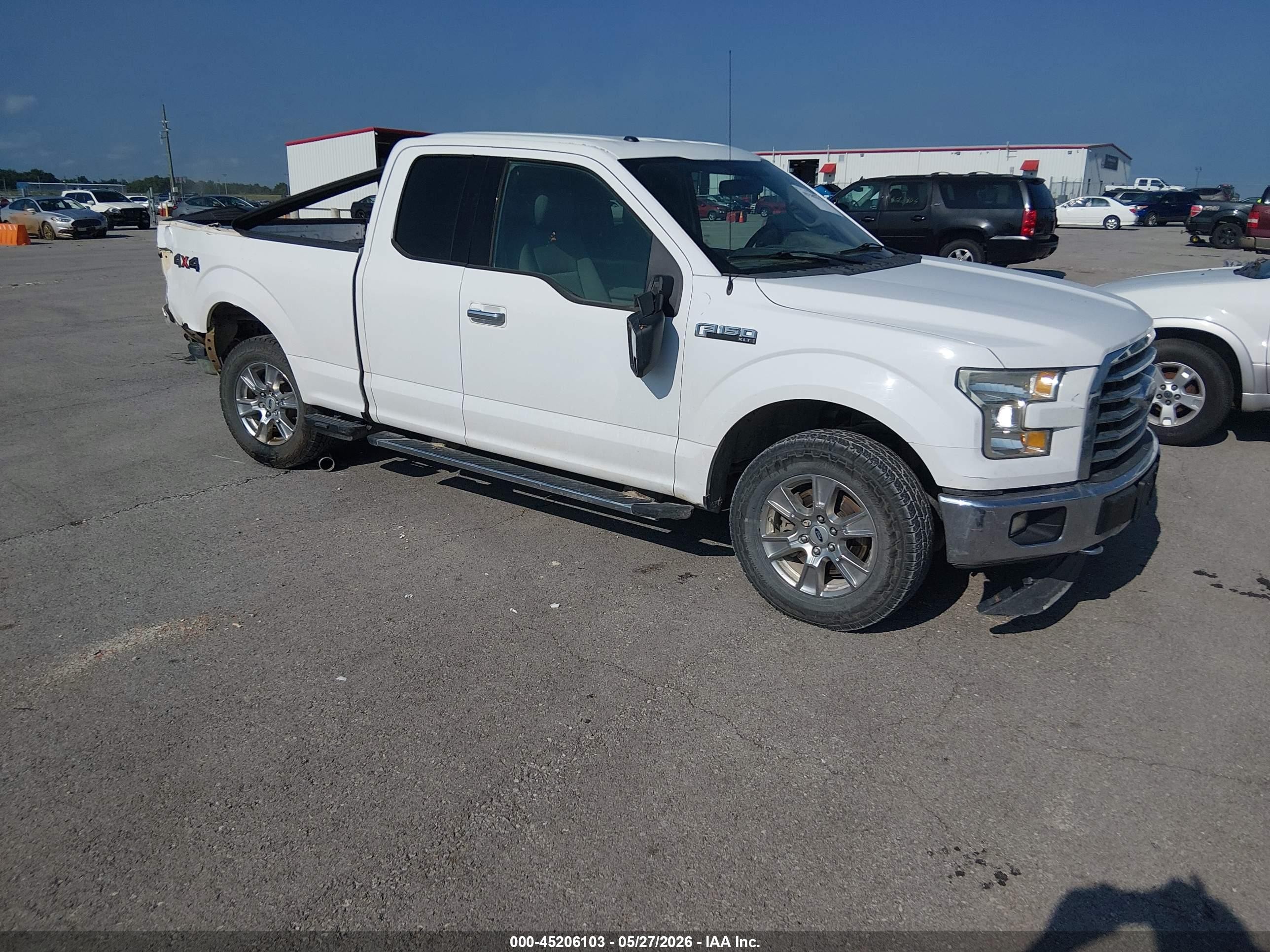 2015 Ford F-150 Xlt Белый vin: 1FTFX1EF2FKF08346
