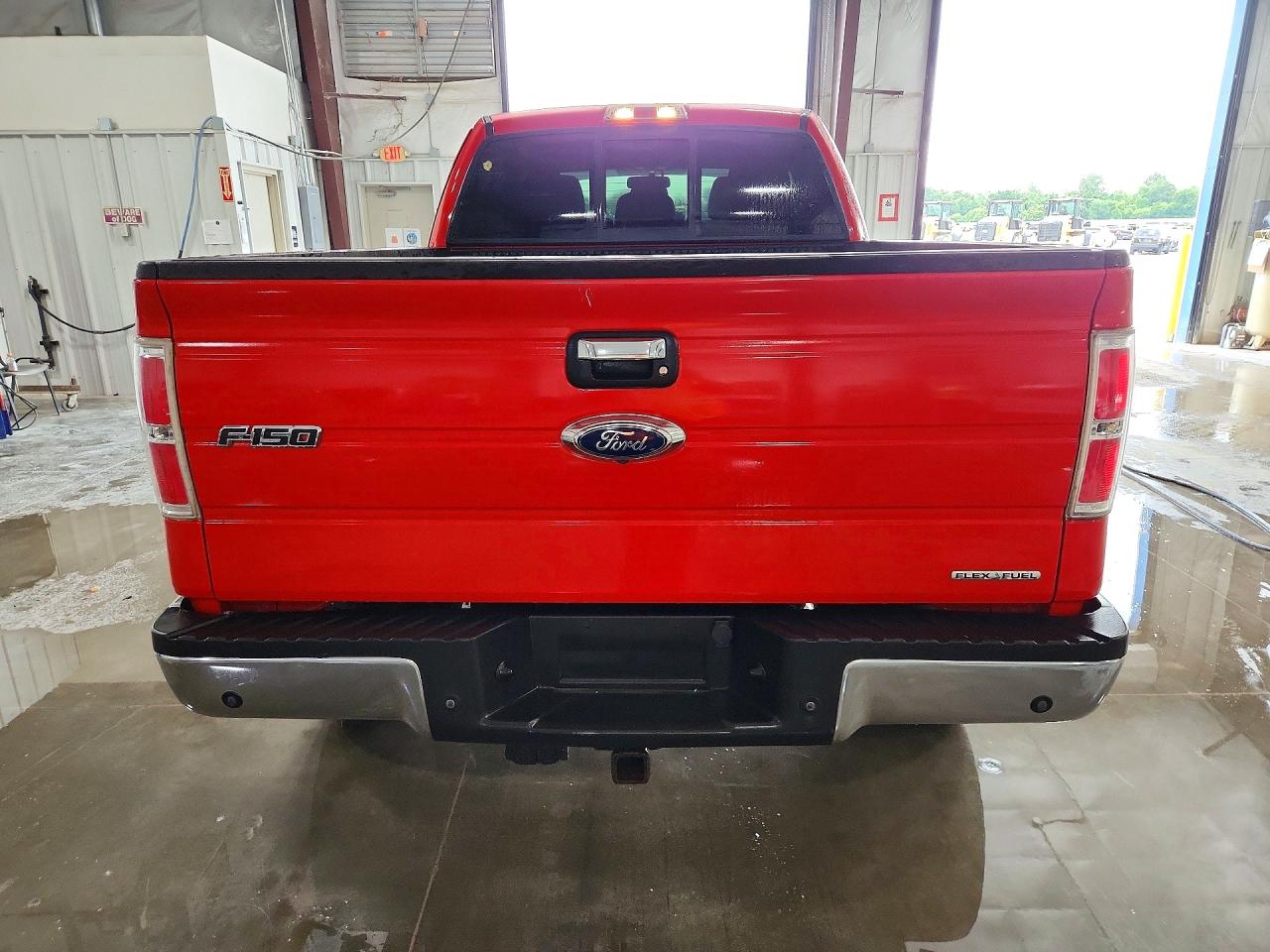 2011 Ford F150 Super Cab Red vin: 1FTFX1EF3BFA03838