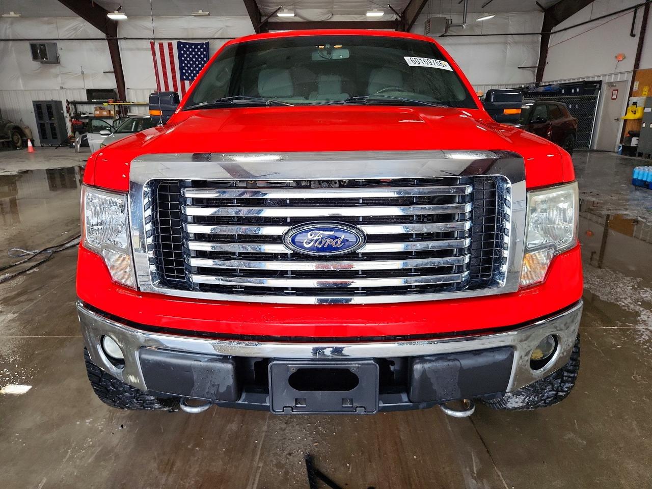 2011 Ford F150 Super Cab Red vin: 1FTFX1EF3BFA03838