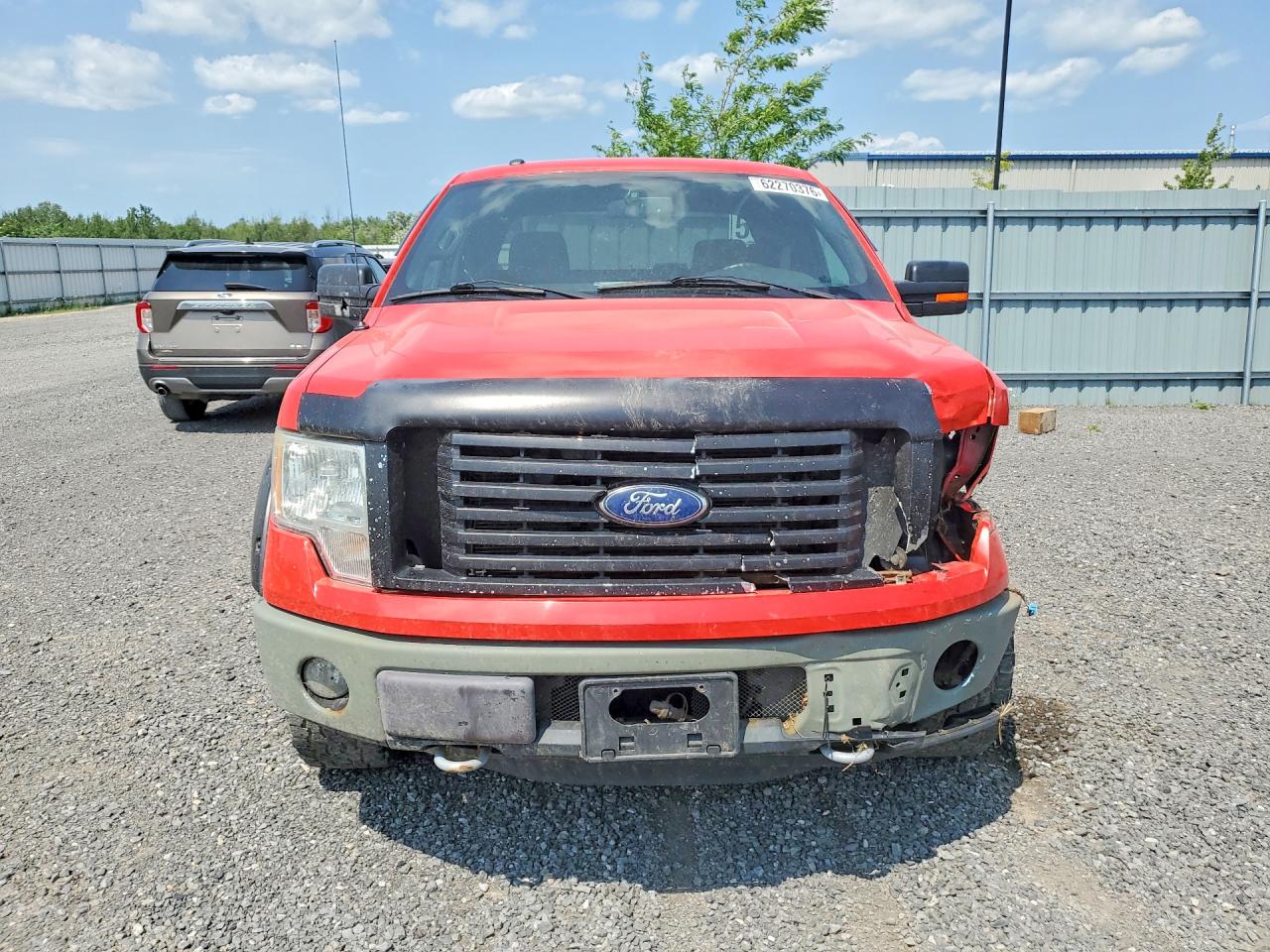 2011 Ford F150 Super Cab Red vin: 1FTFX1EF3BFA09199