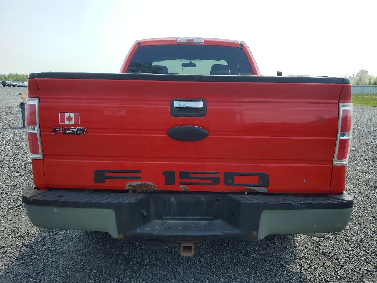 2011 Ford F150 Super Cab Red vin: 1FTFX1EF3BFA09199