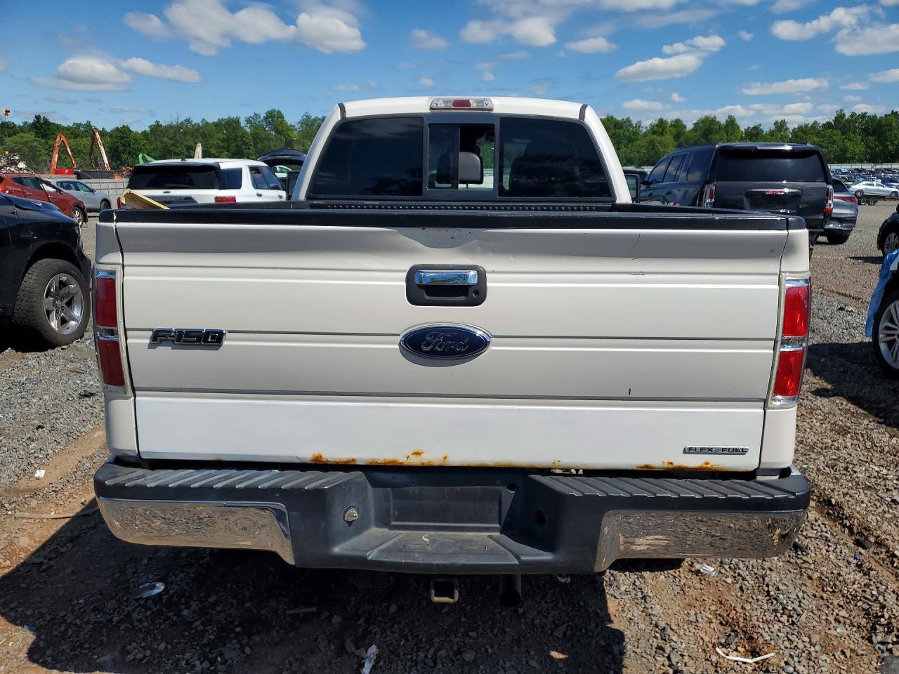 2011 Ford F150 Super Cab White vin: 1FTFX1EF3BFA10336