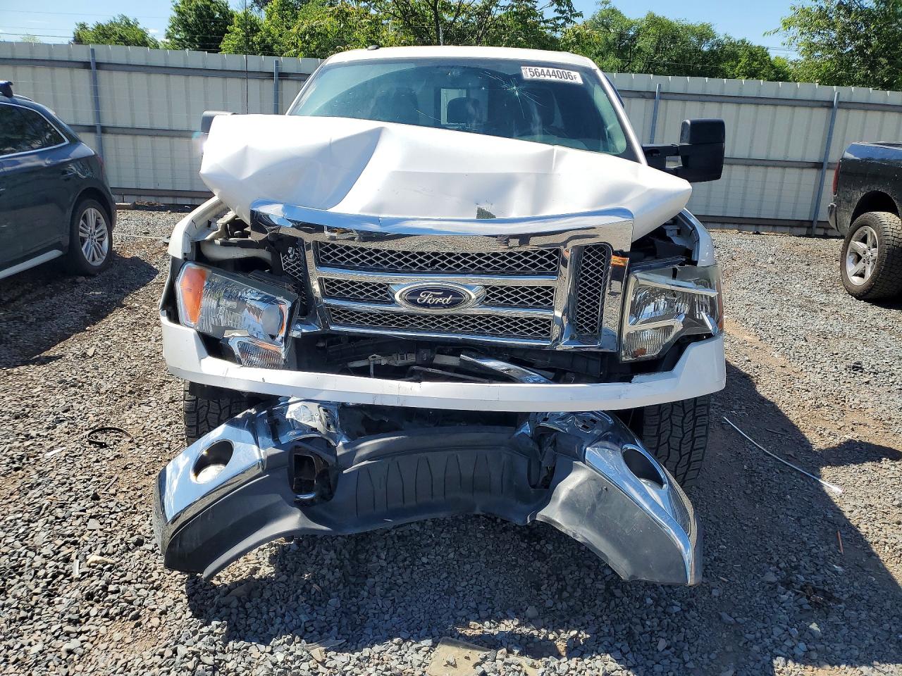2011 Ford F150 Super Cab White vin: 1FTFX1EF3BFA10336