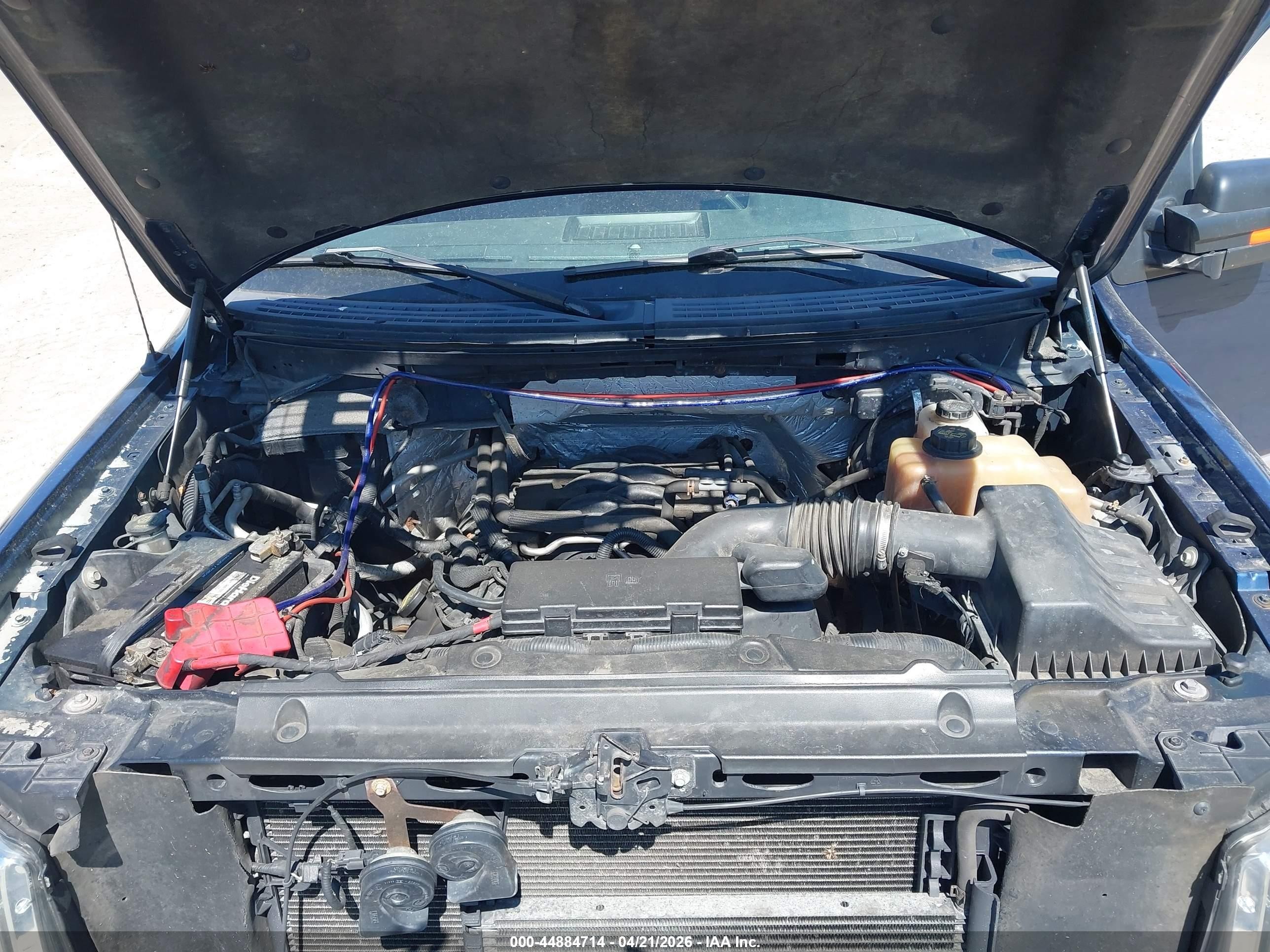 2011 Ford F-150 Xlt Blue vin: 1FTFX1EF3BFA58077