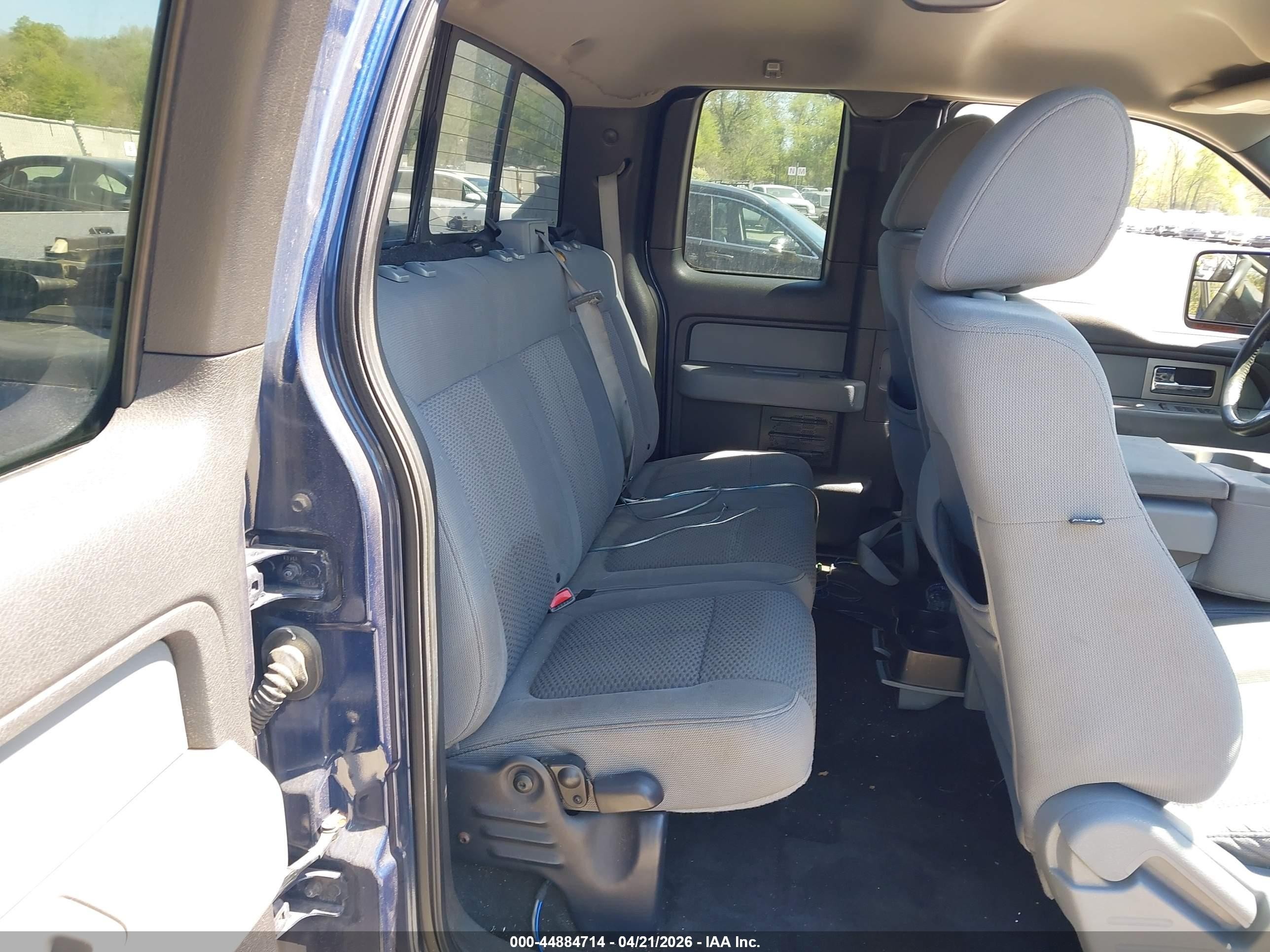 2011 Ford F-150 Xlt Blue vin: 1FTFX1EF3BFA58077