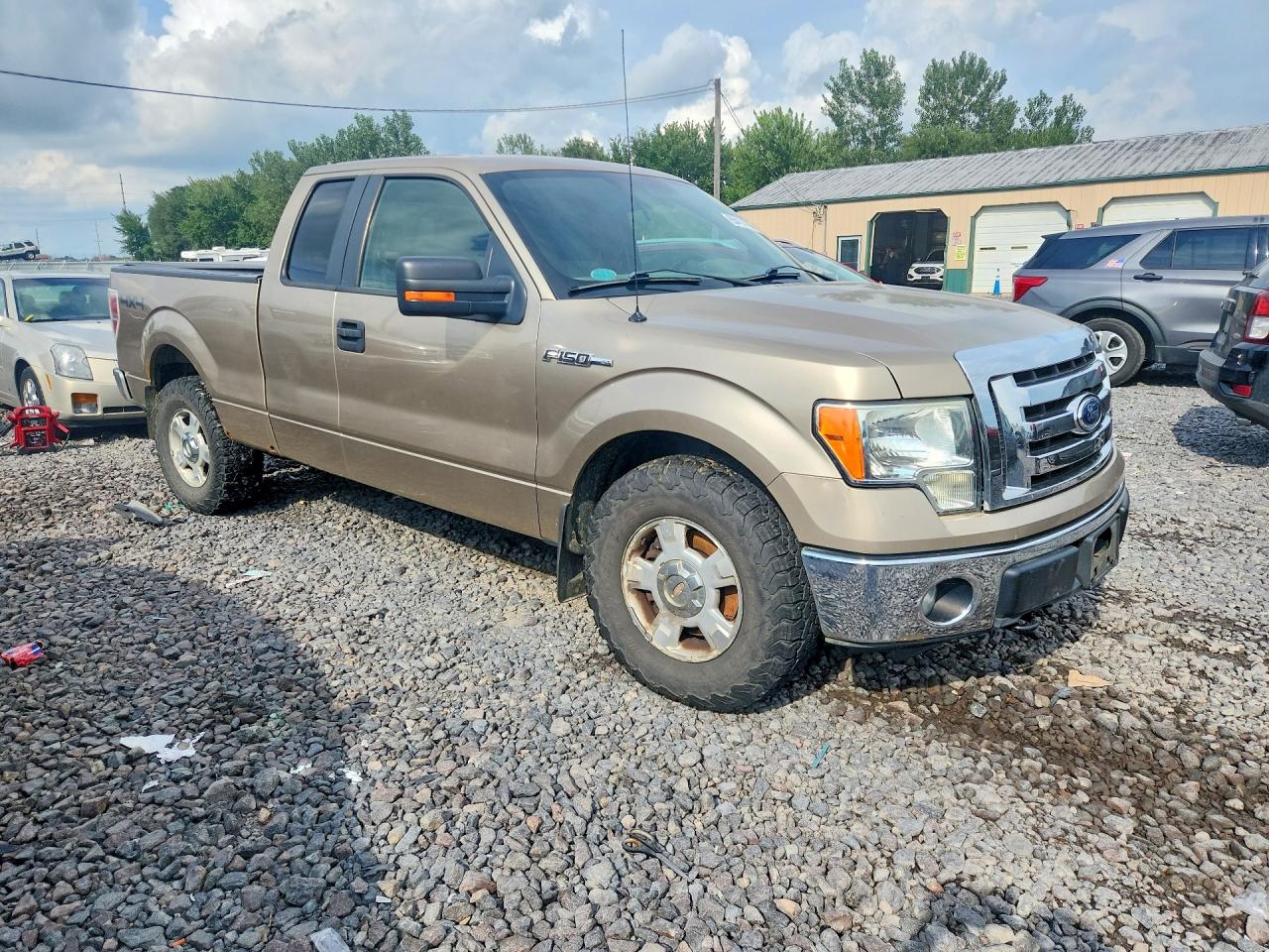 2011 Ford F150 Super Cab Gold vin: 1FTFX1EF3BFC22315