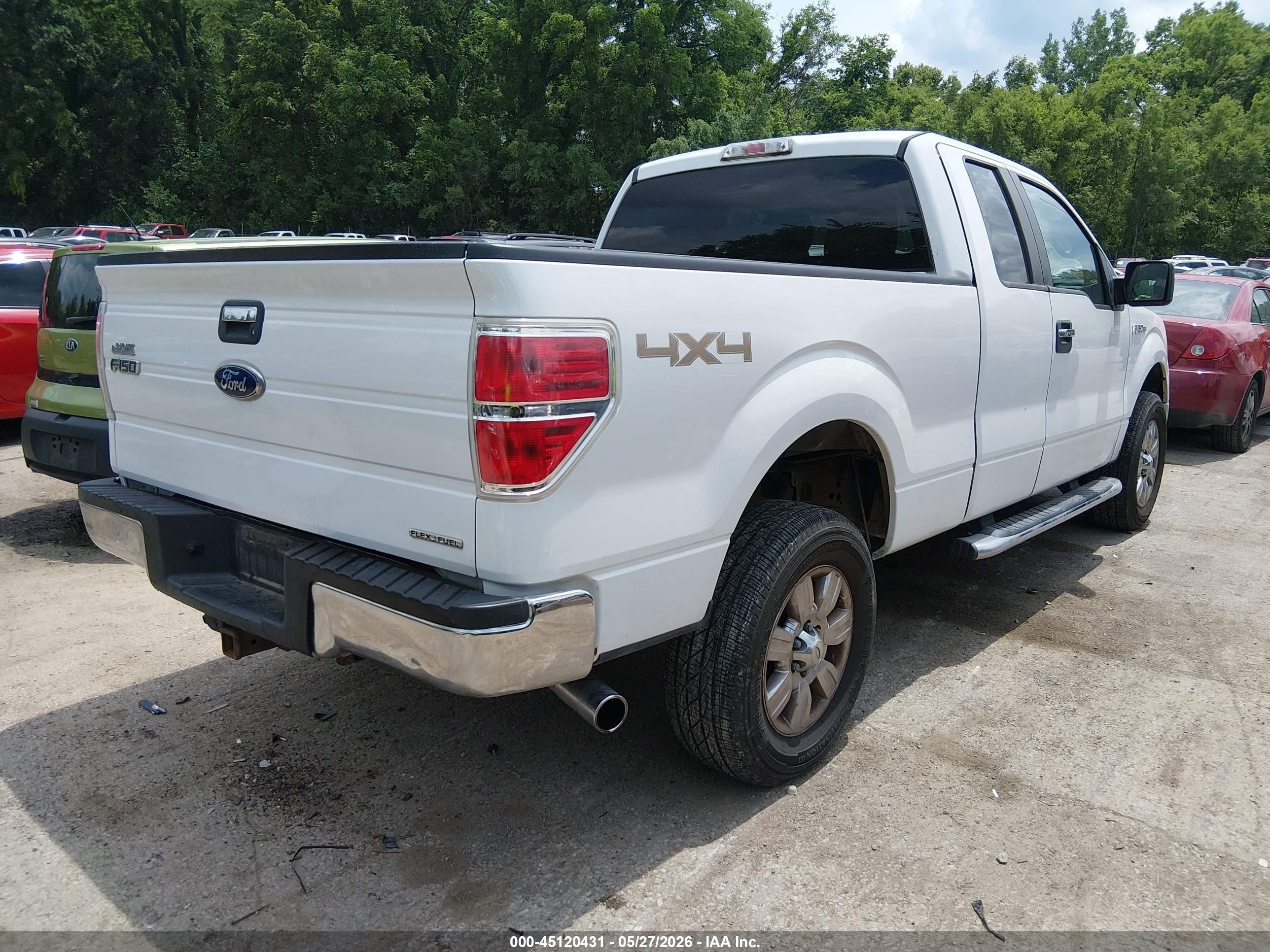 2011 Ford F-150 Xlt Белый vin: 1FTFX1EF3BFD41417